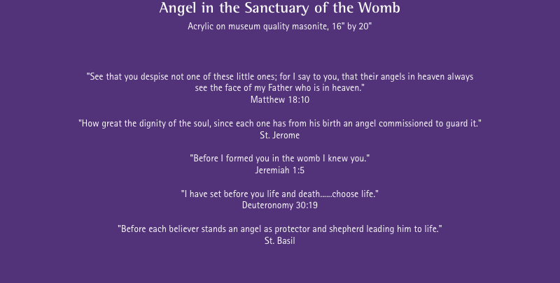Angel in the Sanctuary of